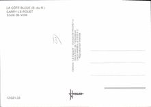 CPSM Carry le Rouet Ecole De Voile