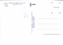 CPA Carry Le Rouet Plage Des Tamaris