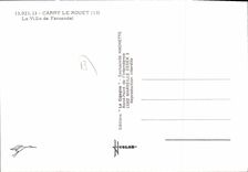CPA Carry Le Rouet La Villa De Fernandel la villa qui apparaît sur la carte n'est pas du tout celle 