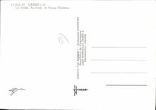 CPSM Cassis La Jetee Au Fond Le Vieux Château