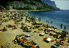 CPSM Cassis La Grande Plage