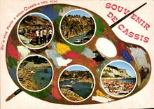 CPSM Cassis Plage Et Calanques