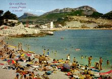 CPSM Cassis La Plage Du Bestouan