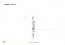 CPSM Cassis La Plage Du Bestouan