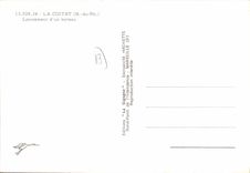 CPSM La Ciotat Lancement D'Un Bateau essidor