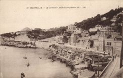 CPA Marseille La Corniche Anse Du Prophete