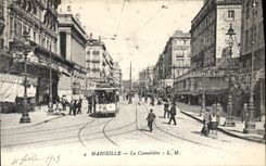 CPA Marseille La Cannebiere