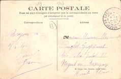 CPA Marseille Carrefour De La Cannebiere Et Du Cours Saint Louis
