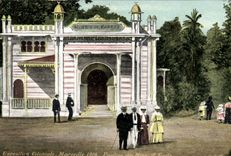 CPA Marseille Exposition Coloniale Pavillon Des mines et forêts 1906