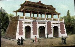 CPA Exposition Coloniale Marseille 1906 porte de l'annam
