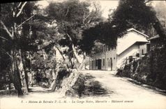 CPA Maison De Retraite PLM La Gorge Noire Marseille Batiment Annexe