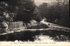 CPA Maison De Retraite PLM La Gorge Noire Marseille Les Bassins