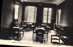CPA Maison De Retraite PLM La Gorge Noire Marseille La Salle A Manger