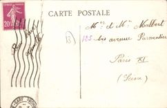CPA oh ces Marseillais Le Parisien Nous Paris Quand