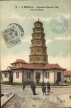 CPA Marseille Exposition Coloniale Tour De I'Annam 1906