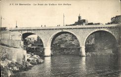 CPA Marseille Le Pont Du Vallon Des Auftes