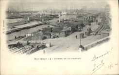 CPA Marseille Bassins De La Joliette