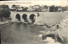 CPA Marseille Le Pont De La Fausse Monnaie