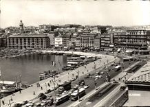 CPSM Marseille Le Vieux Port Le Quai Des Belges