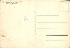 CPSM Marseille château d'if Sortie Des Pecheurs illustrateur TANNER 1939