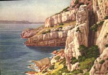 CPSM Marseille La Fontaine De I'Escu illustrateur TANNER 1939