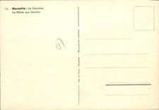 CPSM Marseille La Corniche La Peche Aux Oursins illustrateur TANNER 1939
