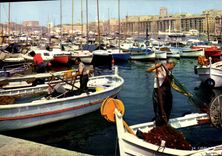 CPSM Marseille Le Vieux Port