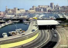 CPSM Marseille Tunnel Du Vieux Port