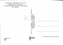 CPSM Marseille Batiment De Recherches Et D'Administration UER Luminy
