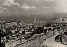 CPSM Marseille Panorama Vue Prise De Notre Dame de La Garde