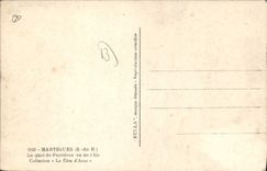 CPA Martigues Le Quai De Ferrieres Vu De I'Ile