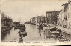 CPA Martigues Quai Marceau Et Le Canal St Sebastien