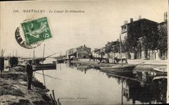 CPA Martigues Le Canal St Sebastien