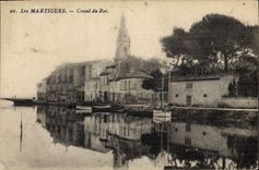 CPA Martigues Canal Du Roi