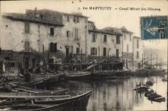 CPA Martigues Canal Miroir Des Oiseaux