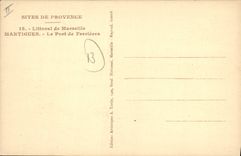 CPA Martigues Le Port De Ferrieres