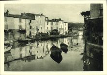 CPSM Martigues Un Canal librairie Tacussel
