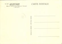 CPSM Martigues Barques De Peche librairie Tacussel