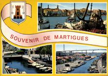 CPSM Martigues La Venise Provencale souvenir