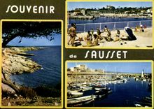 CPSM Souvenir De Sausset