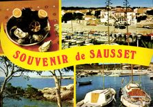 CPSM Sausset Les Pins Mer Et Soleil