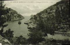 CPA Marseille A Cassis Calanque De Port Pin