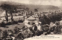 CPA Les Pennes Mirabeau La Tour Maguit Et Theatre De Verdure 22 août 1926