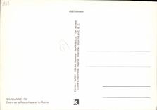 CPSM Gardanne Cours De La Republique Et La Mairie