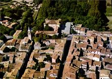 CPSM La Roque D'Antheron Vue Aerienne Le Château