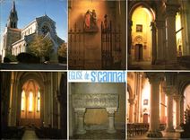 CPSM St Cannat En Provence L'Eglise Interieur Et Exterieur