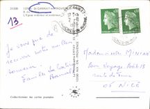 CPSM St Cannat En Provence L'Eglise Interieur Et Exterieur