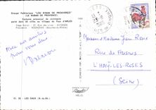 CPSM Lou Riban De Prouvenco Costume Provencal Arles les Daux