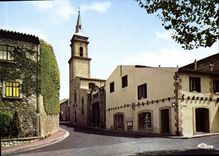 CPSM La Roque D'Antheron L'Eglise Carrefour Adam Et Craponne