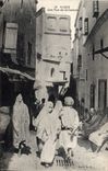CPA Alger Une Rue De La Casbah